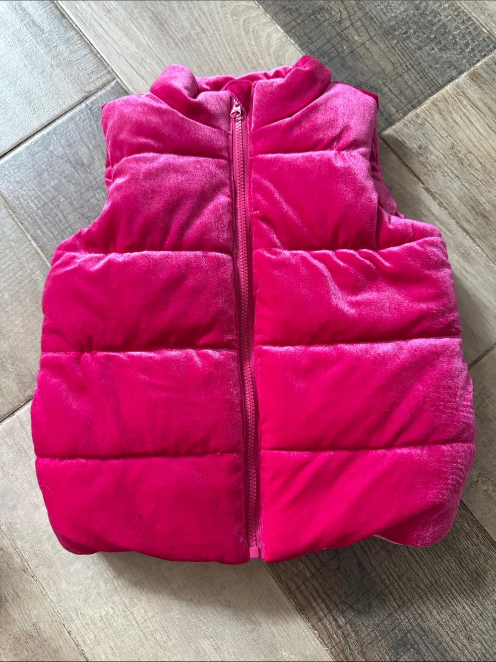 Gymboree Hot Pink Quilted Puffer Vest for Girls